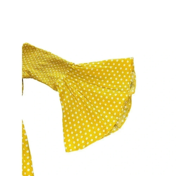 Tularose smocked off the shoulder mini dress women’s size small - Picture 5 of 6